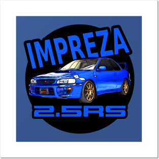 Subaru Impreza 2.5RS Posters and Art